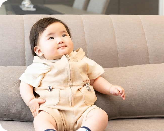 赤ちゃんの写真